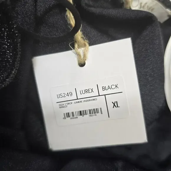 Oseree Lumiere Underwired Maillot in Black - Picture 8 of 12